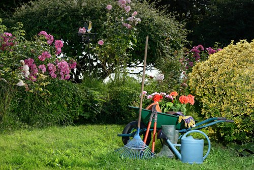 Seasonal garden maintenance work in Golders Green including pruning and hedge trimming