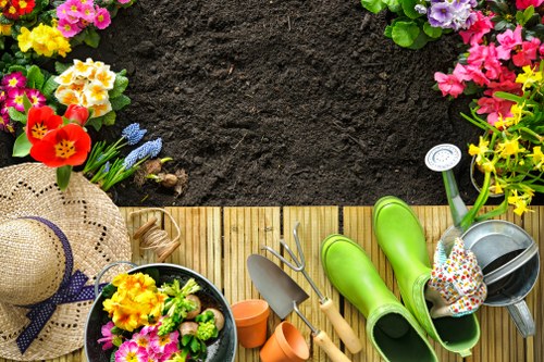 Professional gardeners Golders Green completing a safe outdoor job